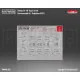 Kits World Kwm481052 1/48 Paint Mask Boeing F/A-18f Canopy/Wheel Hobbyboss 85813