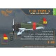 Clear Prop 4821 1/48 I 16 Type 5 In The Sky Of Spain Early Version Plastic Model
