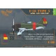 Clear Prop 4821 1/48 I 16 Type 5 In The Sky Of Spain Early Version Plastic Model
