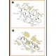 Clear Prop Cpa72122 1/72 Mirage 2000d Double-sided Painting Mask On Yellow Kabuki Paper For Modelsvit Kit 72075 Clear Prop Cpa72122 1/72 Mirage 2000d Double-sided Painting Mask On Yellow Kabuki Paper For Modelsvit Kit 72075