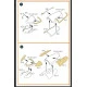 Clear Prop Cpa72132 1/72 Chinese J 10b Double Sided Painting Mask On Yellow Kabuki Paper For Trumpeter Kit 01651