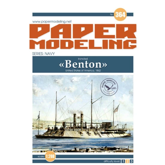 Orel 364/1 1/200 Uss Benton Photoetching Model Kit