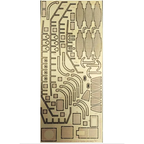 Orel 367/1 1/200 Mississippi Photoetching Model Kit