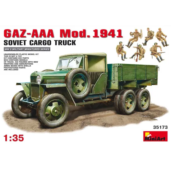 GAZ-AAA Mod. 1941 Cargo truck 1/35 Miniart 35173