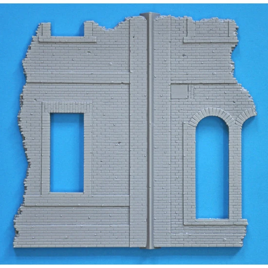 Ruined factory with base 1/35 Miniart 36053