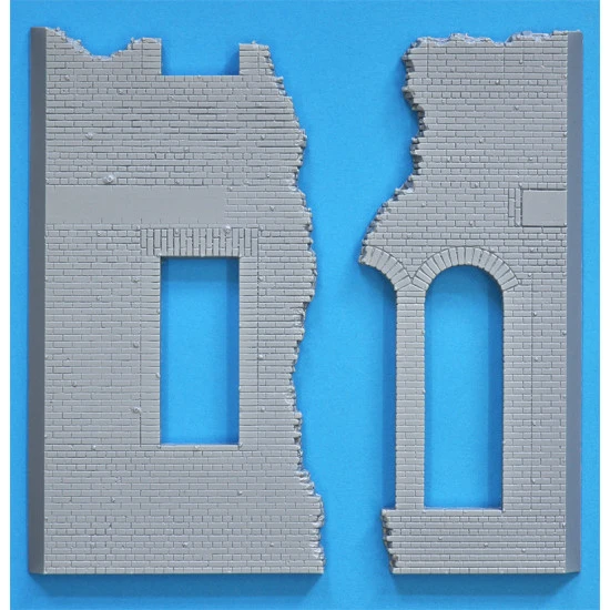 Ruined factory with base 1/35 Miniart 36053