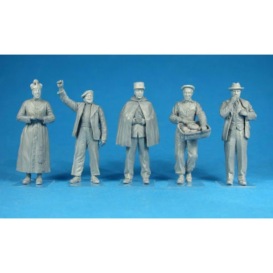 French civilians 1930-40th 1/35 Miniart 38004