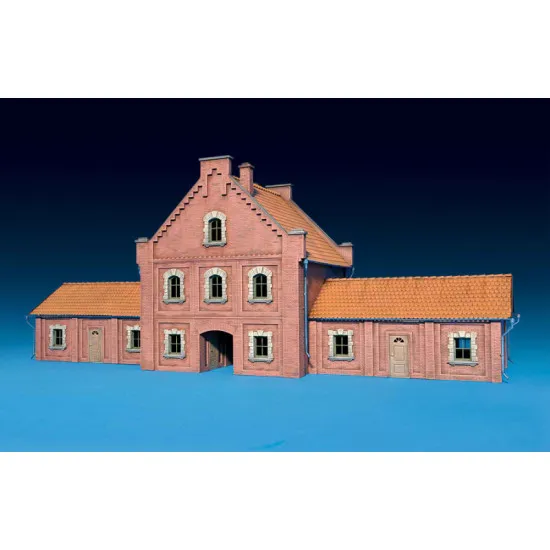 Railway station 1/72 Miniart 72015