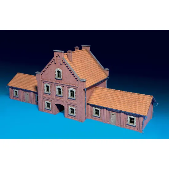Railway station 1/72 Miniart 72015