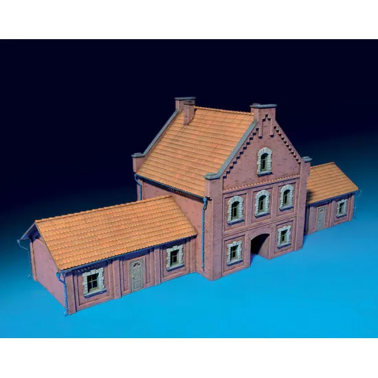 Railway station 1/72 Miniart 72015