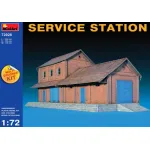 Us Stock Service Station 1/72 Miniart 72028