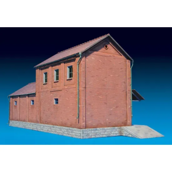 Us Stock Service Station 1/72 Miniart 72028