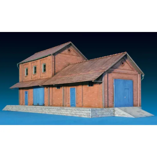 Us Stock Service Station 1/72 Miniart 72028