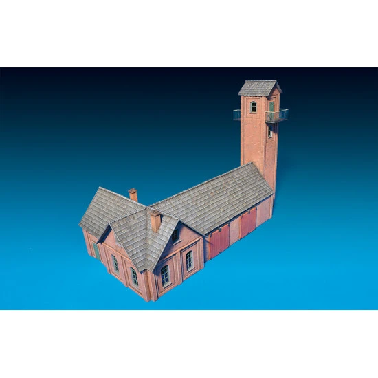 Fire station 1/72 Miniart 72032