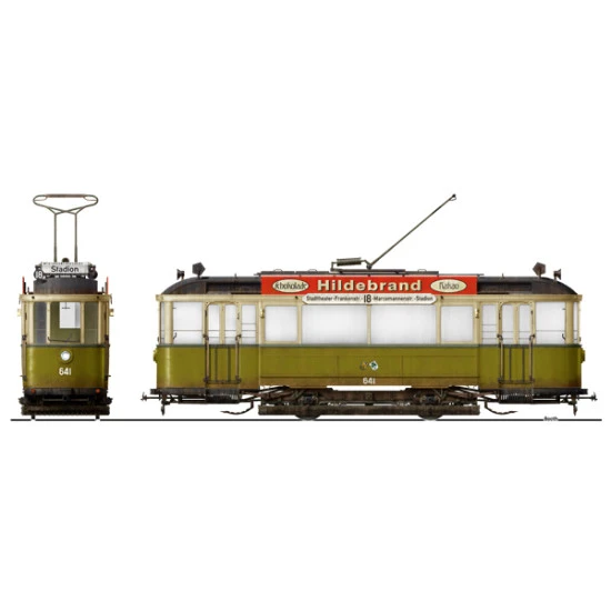 German Tramcar 641 1/35 Miniart 38003