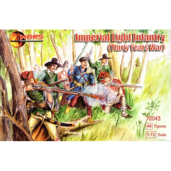 Imperial Light Infantry (Thirty Years War) 1/72 MARS figures 72043