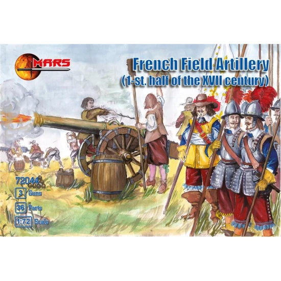 French Field Artillery I half of the XVII century 1/72 MARS figures 72044