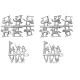 French mounted guards, Royal Musketeers 1/72 MARS figures 72045