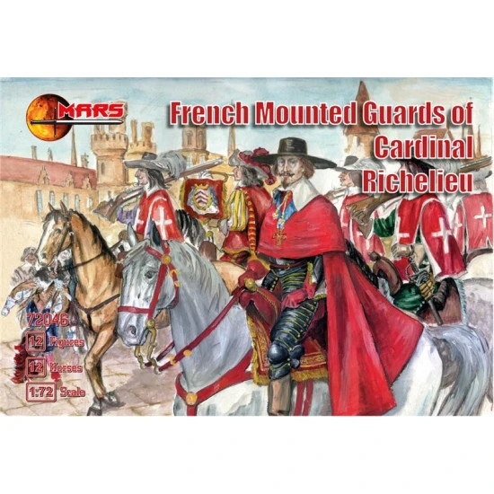 French mounted guards of Cardinal Richelieu 1/72 MARS figures 72046