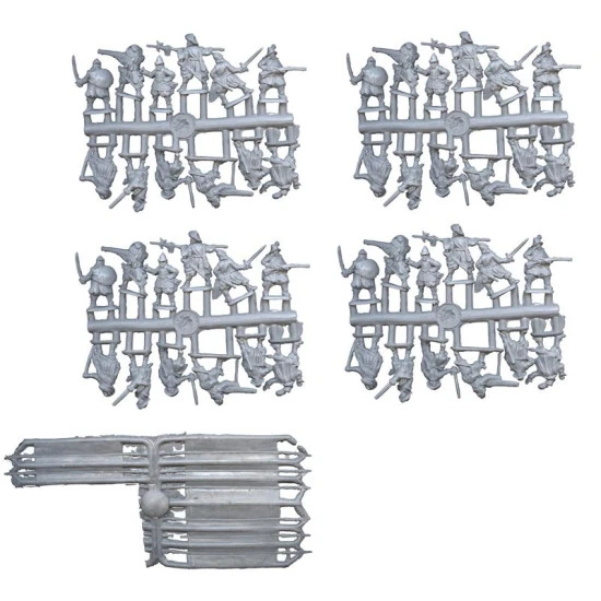 Imperial Mercenary infantry in summer dress, Thirty Years War 1/72 MARS figures 72048