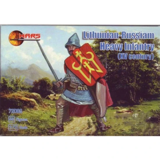 Lithunian-Russian heavy infantry, XV century 1/72 MARS figures 72066