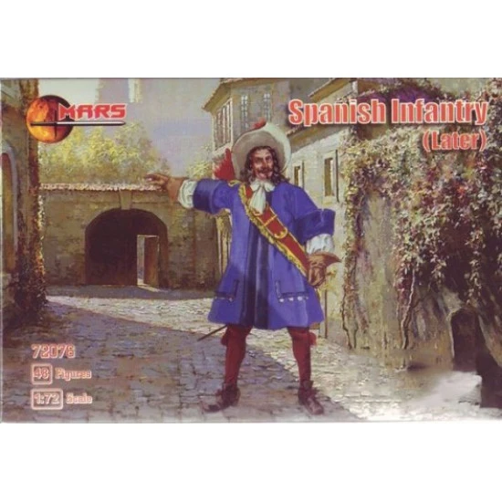Spanish infantry (late) 1/72 MARS figures 72076
