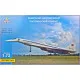 Tupolev Tu-144 Supersonic airliner 1/72 ModelSvit 7203