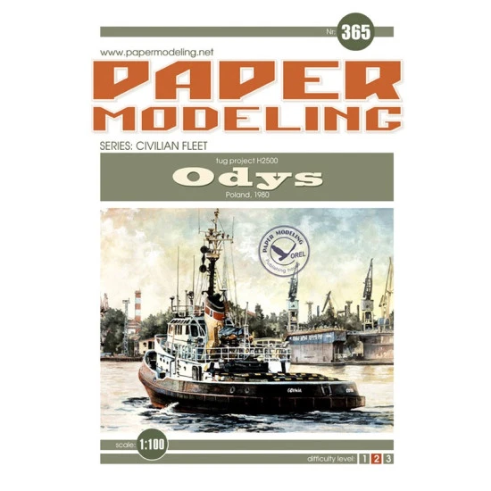 Orel 365/2 1/100 Odys Laser Cutting Model Kit