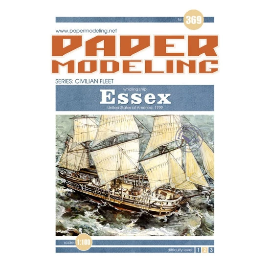 Orel 369/3 1/100 Essex Deckers Laser Engraving Tree Model Kit