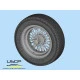 Uscp 24p175 1/24 16 Inch Italian Wire Wheels With Tires For 250 Testa Rossa For Hasegawa Kits 21219, 20242, 20246