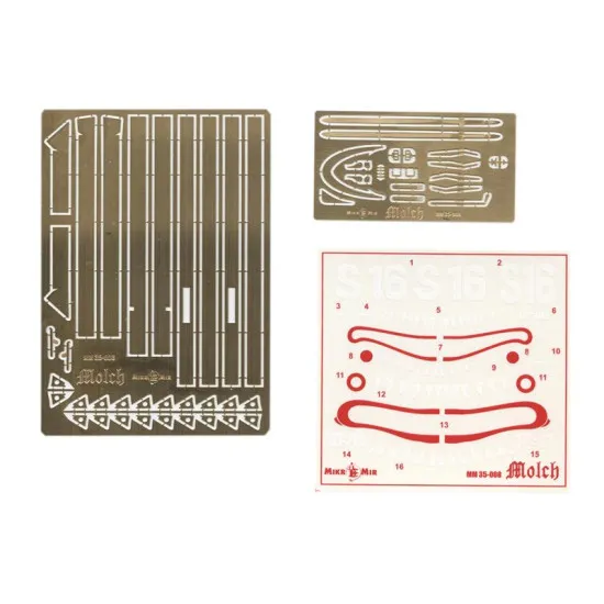 German midget submarine Molch 1/35 Micro-Mir 35-008