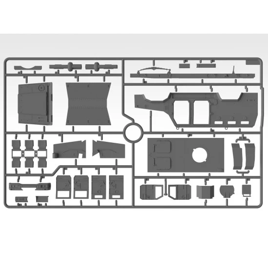 Icm 35016 1/35 Kozak2 State Border Guard Service Of Ukraine Armored Car