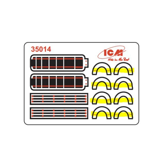 Icm 35016 1/35 Kozak2 State Border Guard Service Of Ukraine Armored Car