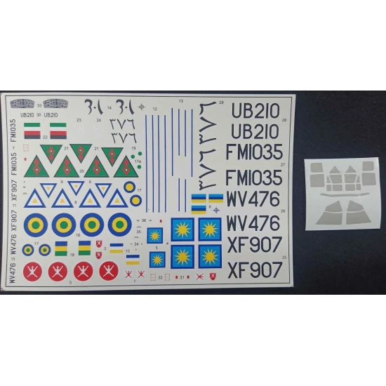 Mikro Mir 72-028-3 1/72 Hunting Provost T15 Limited Edition Variant 3 Model Kit