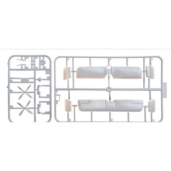 Roden 023 1/72 British Fighter Raf S.e.5a With Hispano Suza Wwi Plastic Model