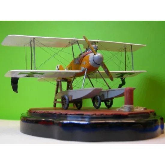Roden 028 1/72 Albatros W4 Early 1916 Wwi Plastic Model German Biplane