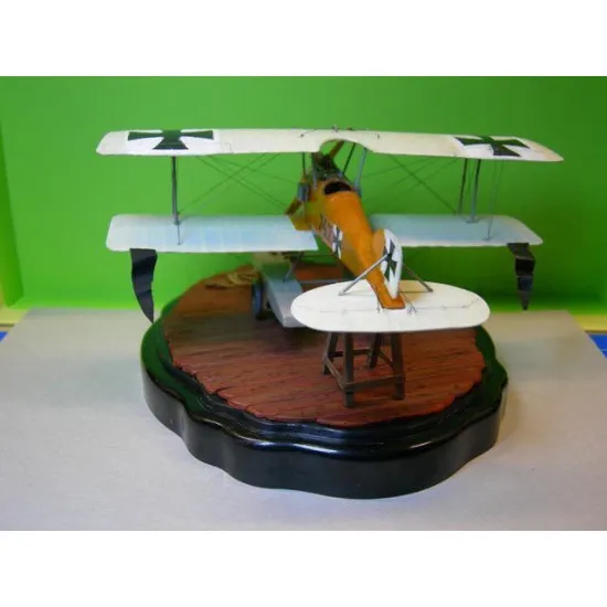 Roden 028 1/72 Albatros W4 Early 1916 Wwi Plastic Model German Biplane