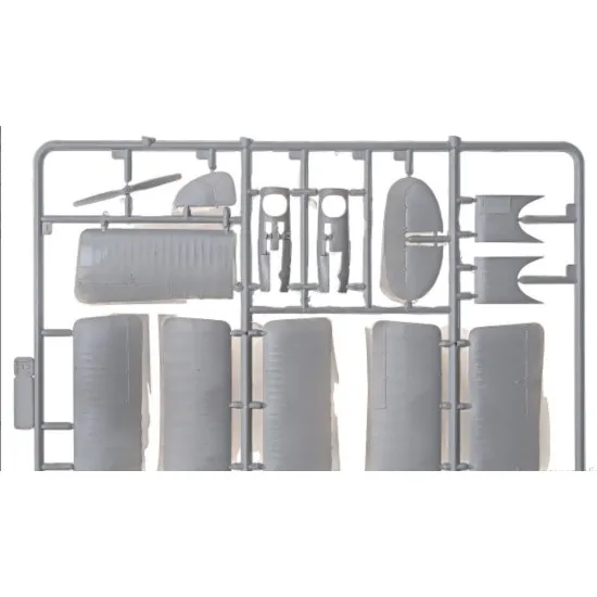 Roden 028 1/72 Albatros W4 Early 1916 Wwi Plastic Model German Biplane