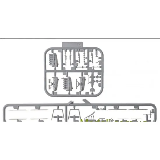 Roden 028 1/72 Albatros W4 Early 1916 Wwi Plastic Model German Biplane