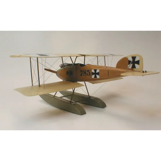 Roden 028 1/72 Albatros W4 Early 1916 Wwi Plastic Model German Biplane