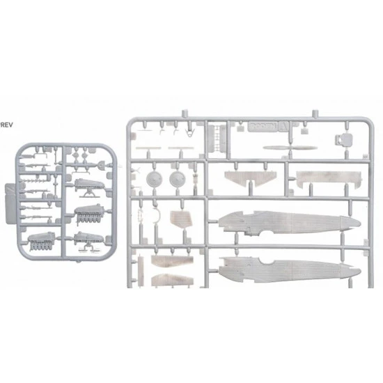 Roden 041 1/72 Junkers D.1 German Figther Aircraft Wwi Plastic Model Kit