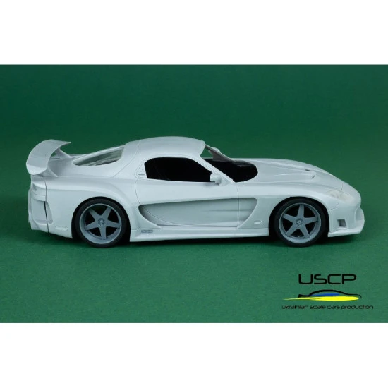 Uscp 24t066 1/24 Mazda Rx-7 Veilside Fortune F/F Resin Model Kit For Tamiya
