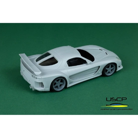 Uscp 24t066 1/24 Mazda Rx-7 Veilside Fortune F/F Resin Model Kit For Tamiya
