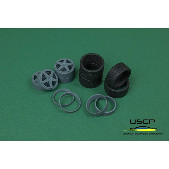 Uscp 24t066 1/24 Mazda Rx-7 Veilside Fortune F/F Resin Model Kit For Tamiya