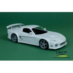Uscp 24t066 1/24 Mazda Rx-7 Veilside Fortune F/F Resin Model Kit For Tamiya