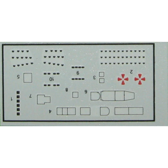 Soviet submarine 'Shch' class, series V-bis-2 1/350 Micro-Mir 350-011