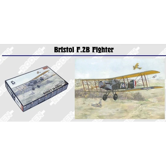 Roden 425 1/48 Bristol F.2b Fighter British Bomber-biplane Wwi Double Biplane
