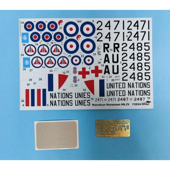 Dora Wings 72034 1/72 Noorduyn Norseman Mk.iv Plastic Model Aircraft