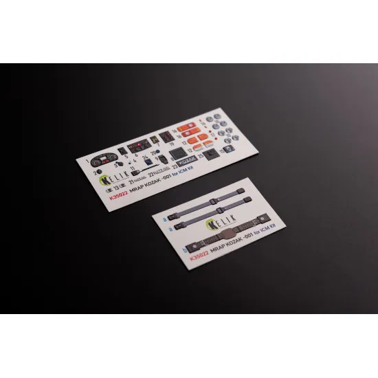 Kelik K35022 1/35 Kozak-001 Ukrainian Mrap 3d Decals For Icm Kit