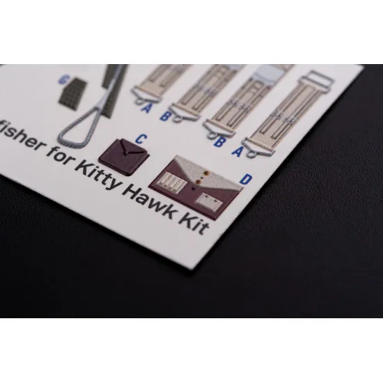 Kelik K32018 1/32 Os2u Kingfisher Interior 3d Decal For Kitty Hawk Zimi Models Kit